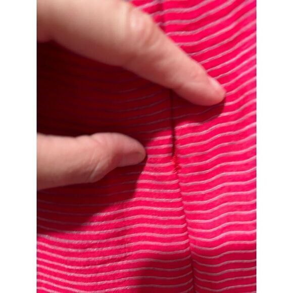 Keepsake the Label Ruched Ruffled Red White Striped Cami Midi Dress Size S - Picture 8 of 14